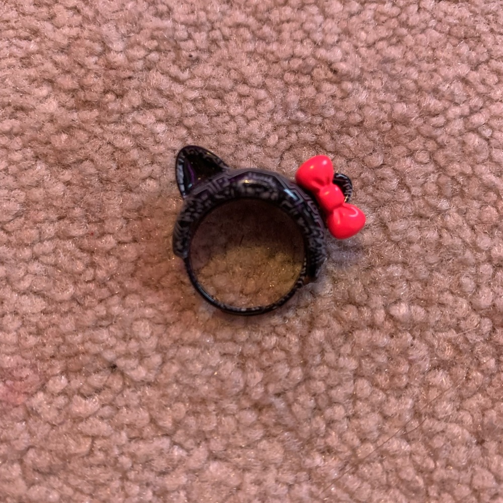hello kitty adjustable ring - 90s